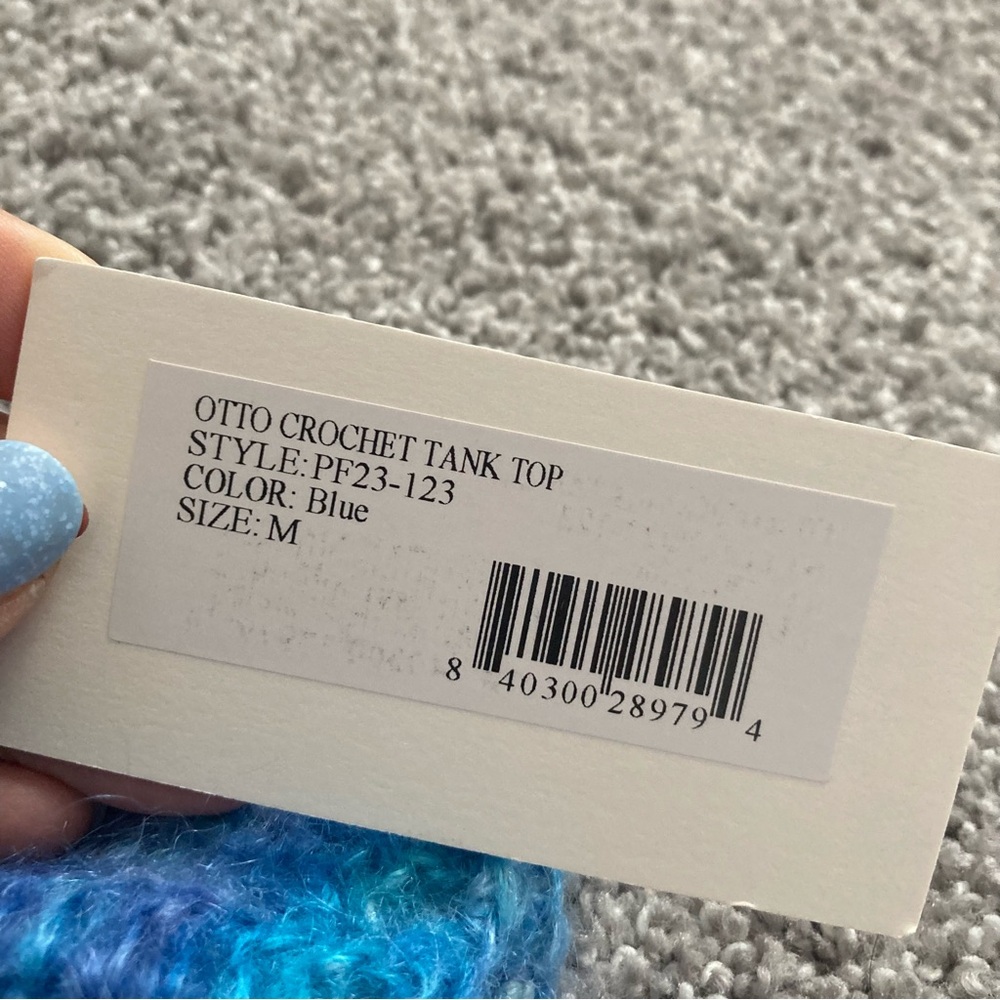 Sea New York Blue Patterned Midi Skirt - Picture 7 of 13